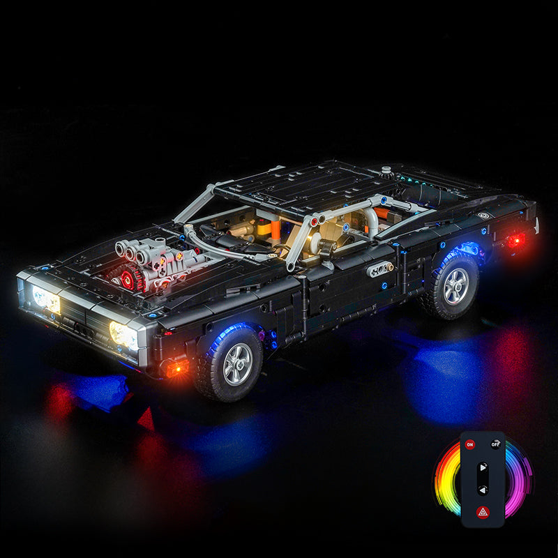 Led Light Kit for LEGO® Fast and Furious Dodge Charger R/T Car 42231
