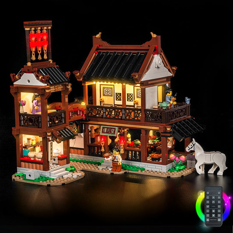 Led Light Kit for LEGO® Ancient Moon-Gazing Inn 80121