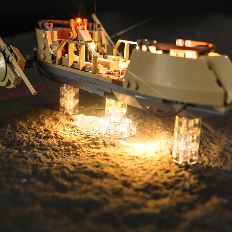 LED Light Kit for LEGO® Star Wars™ 75396 Desert Skiff & Sarlacc Pit