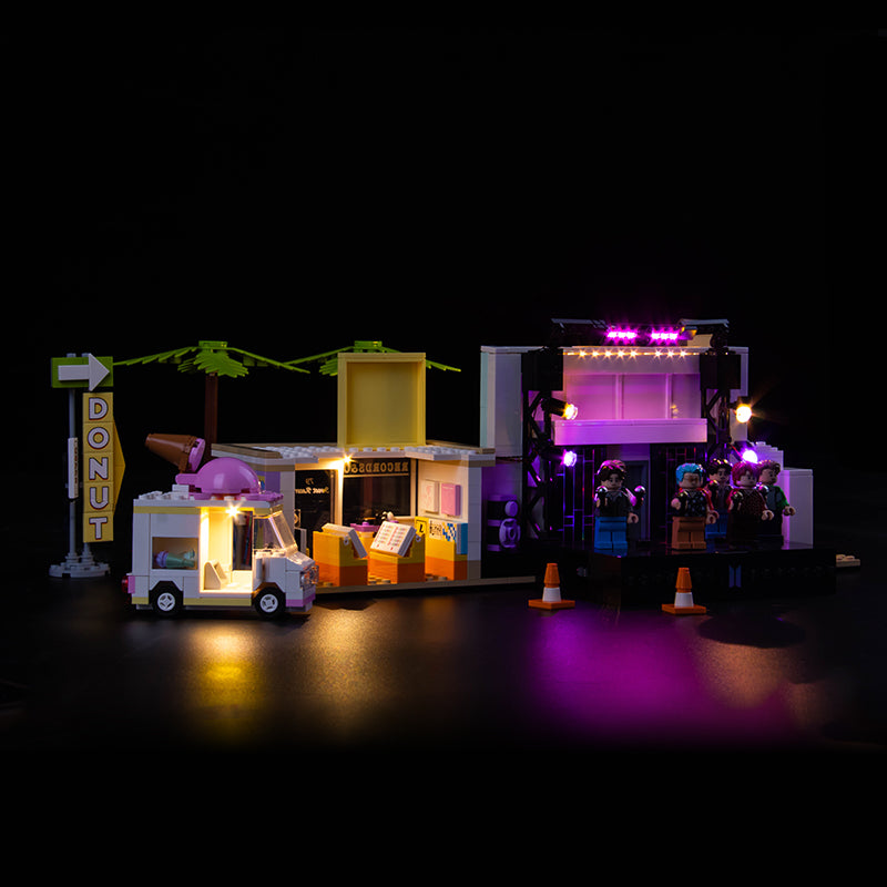 LED Light Kit for LEGO® Ideas 21339 BTS Dynamite