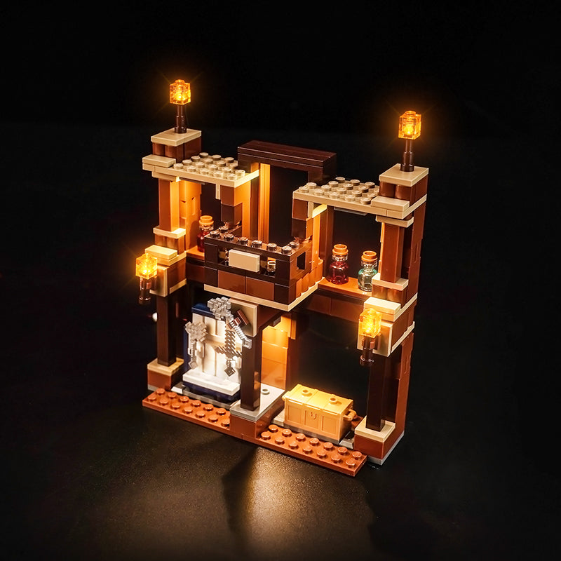 LED Light Kit for LEGO® Minecraft® 21272 Woodland Mansion Fighting Ring