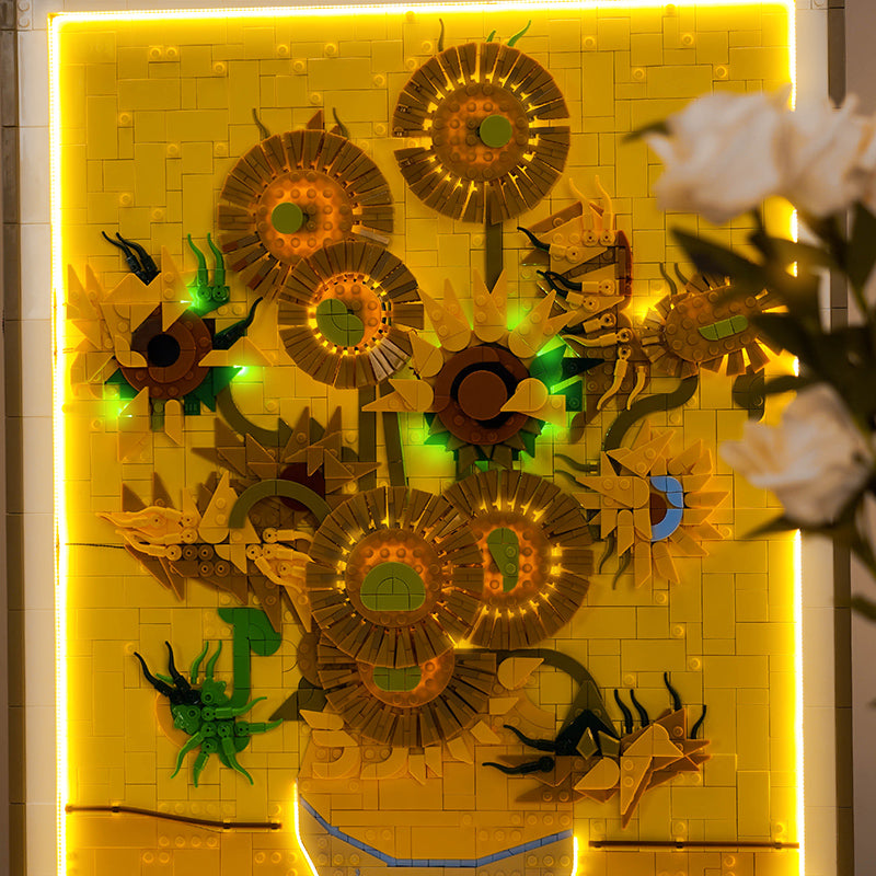 LED Light Kit for LEGO® Art 31215 Vincent van Gogh – Sunflowers