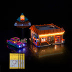 LED Light Kit for LEGO® Icons The Simpsons™: Krusty Burger 10352
