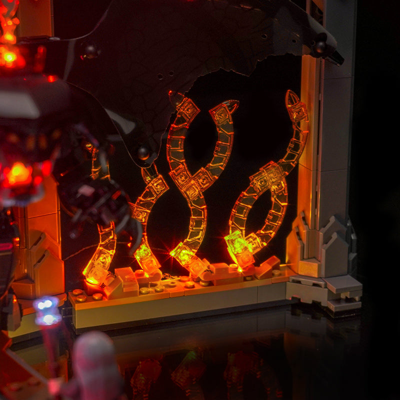 LED Light Kit for LEGO® Icons The Lord of the Rings: Balrog™ Book Nook 10367