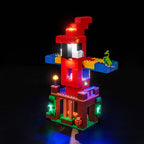 LED Light Kit for LEGO® Minecraft® 21282 The Parrot Houses