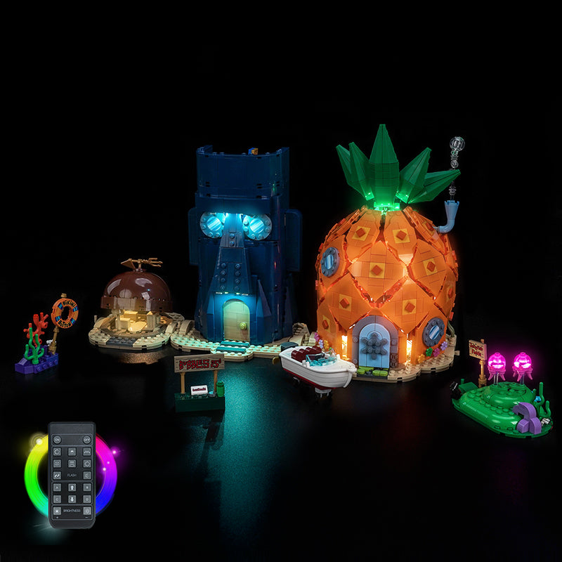 Led Light Kit for LEGO® Icons SpongeBob SquarePants: Bikini Bottom 11386