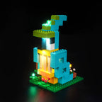 LED Light Kit for LEGO® Minecraft® 21282 The Parrot Houses