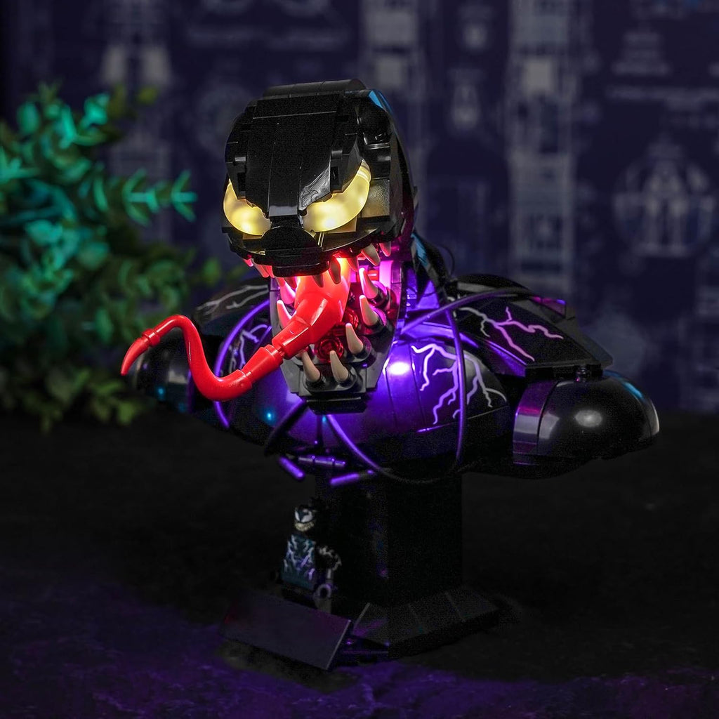 LED Light Kit for LEGO Marvel Venom Bust 76356