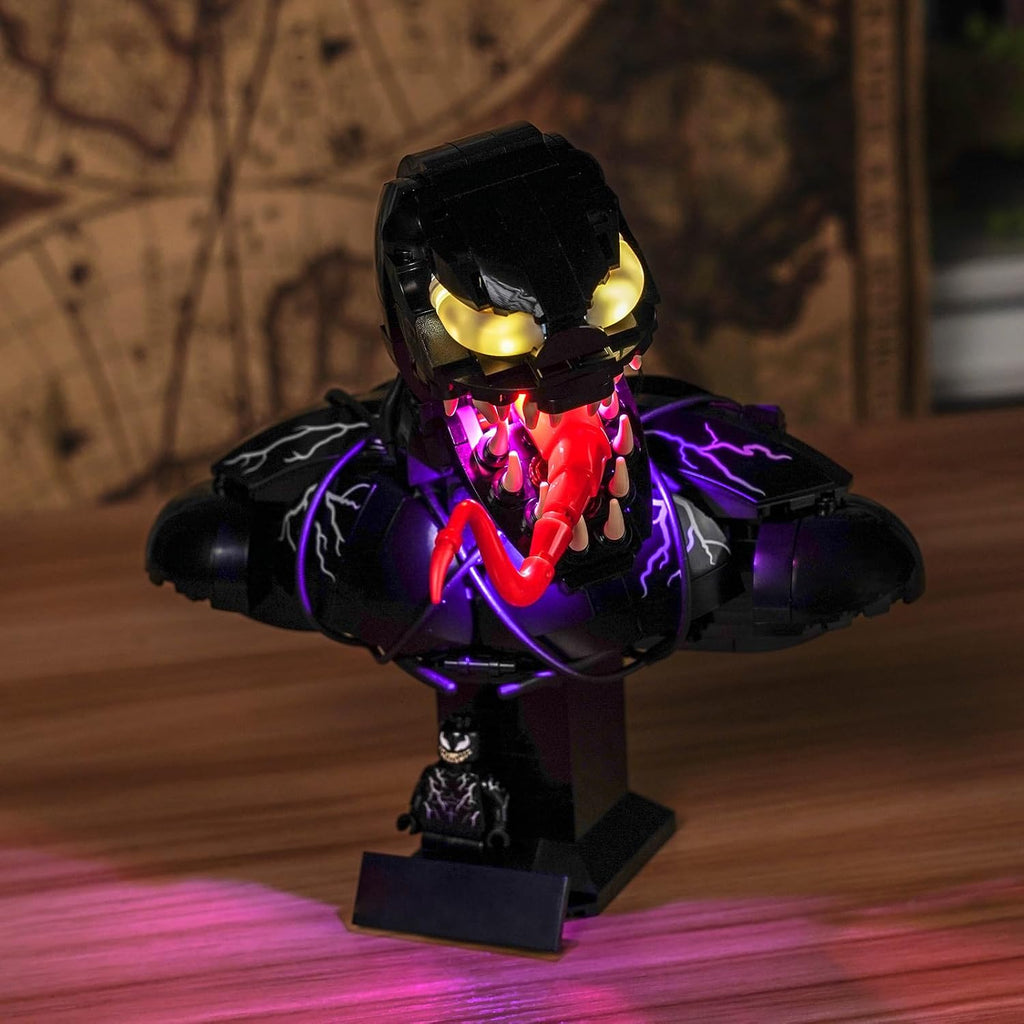 LED Light Kit for LEGO Marvel Venom Bust 76356