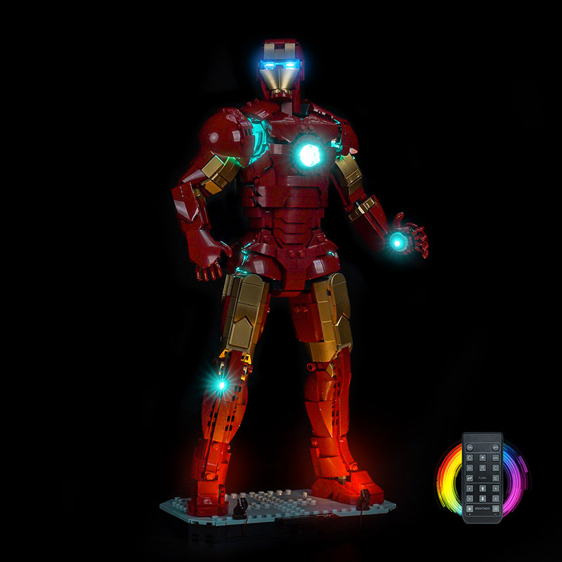 Led Light Kit for LEGO® Iron Man Mark 3 Collectors' Edition 76344