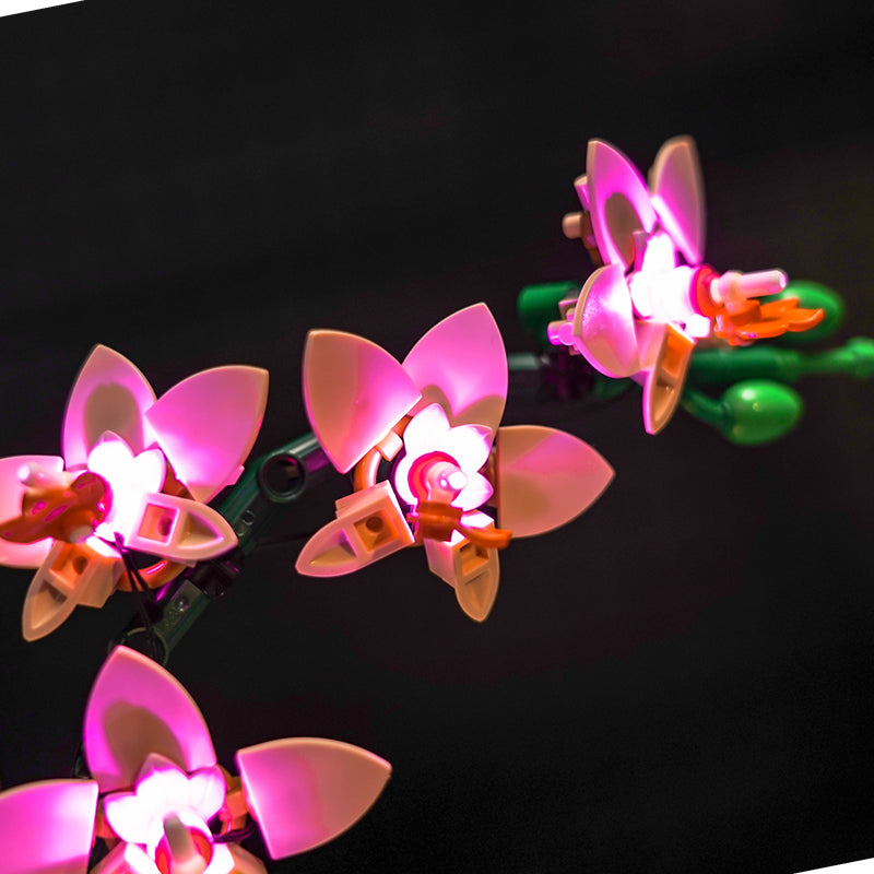 LED Light Kit for LEGO® Botanicals 10343 Mini Orchid