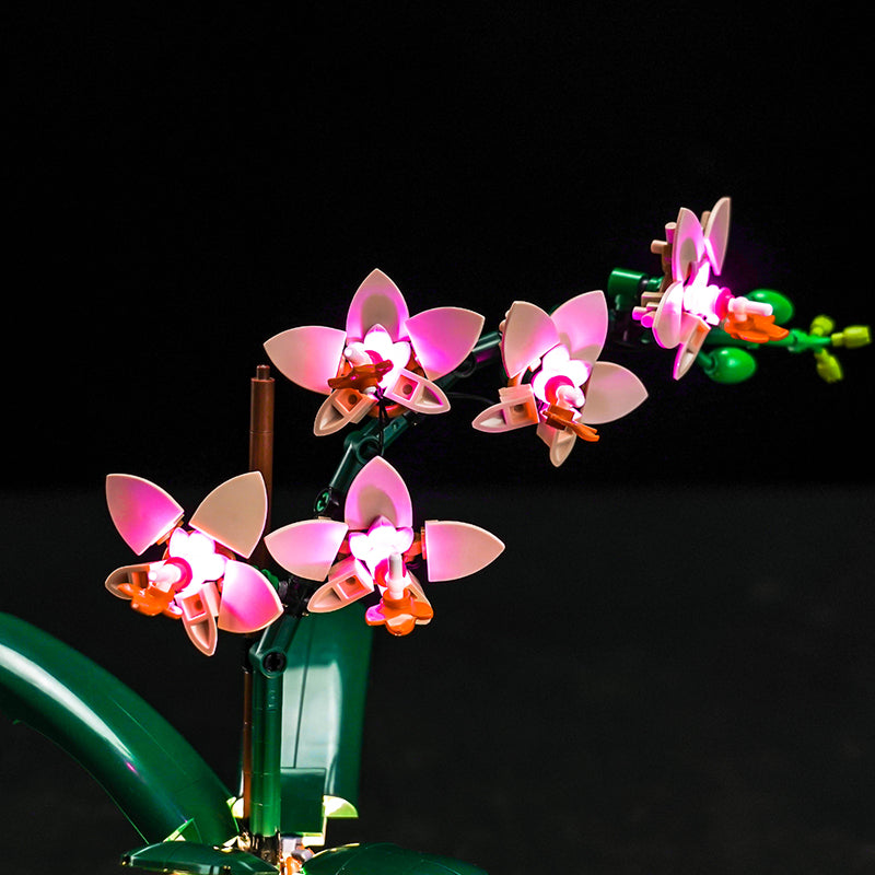 LED Light Kit for LEGO® Botanicals 10343 Mini Orchid