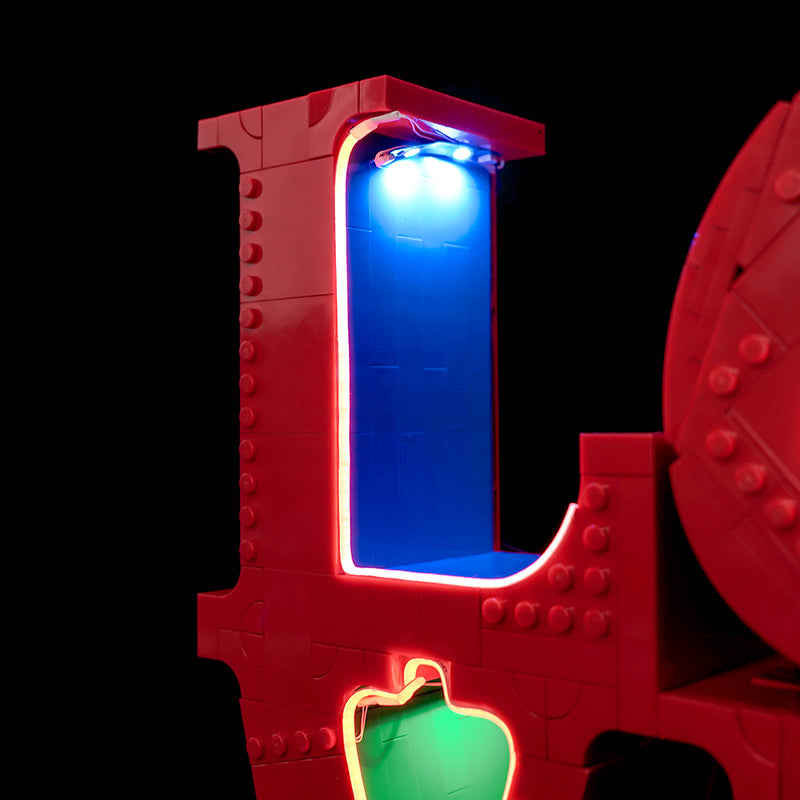 LED Light Kit for LEGO® Art 31214 LOVE