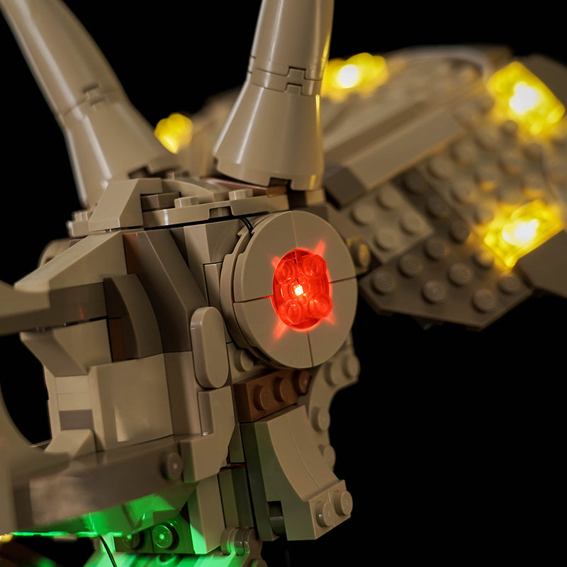 LED Light Kit for LEGO® Jurassic World 76969 Dinosaur Fossils: Triceratops Skull