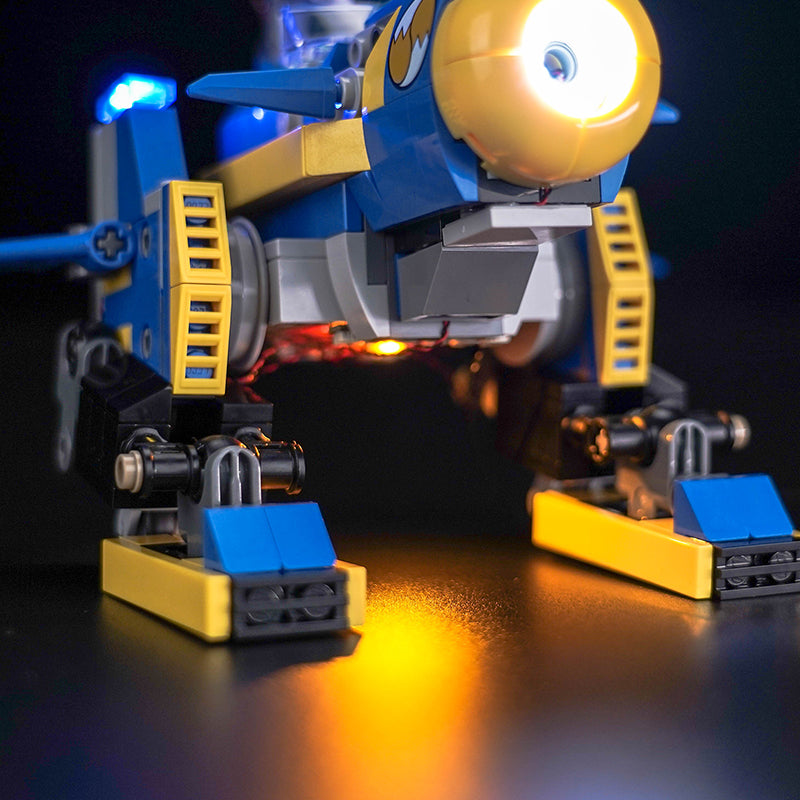 LED Light Kit for LEGO® Sonic the Hedgehog™ 77002 Cyclone vs. Metal Sonic