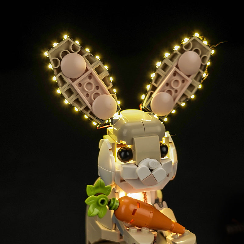 LED Light Kit for LEGO® Creator 3in1 Cute Bunny 31162