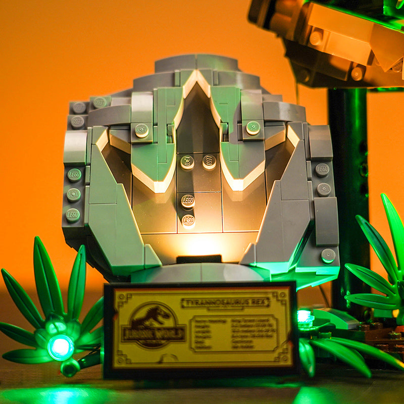 LED Light Kit for LEGO® Jurassic World™ 76964 Dinosaur Fossils: T. rex Skull