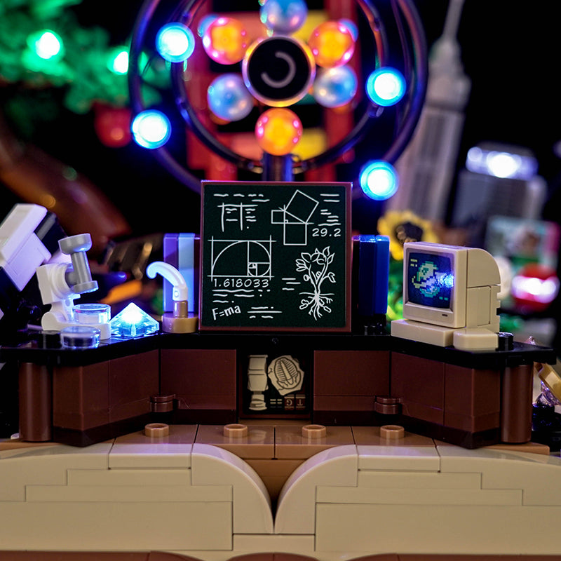 LED Light Kit for LEGO® Ideas 21355 The Evolution of STEM