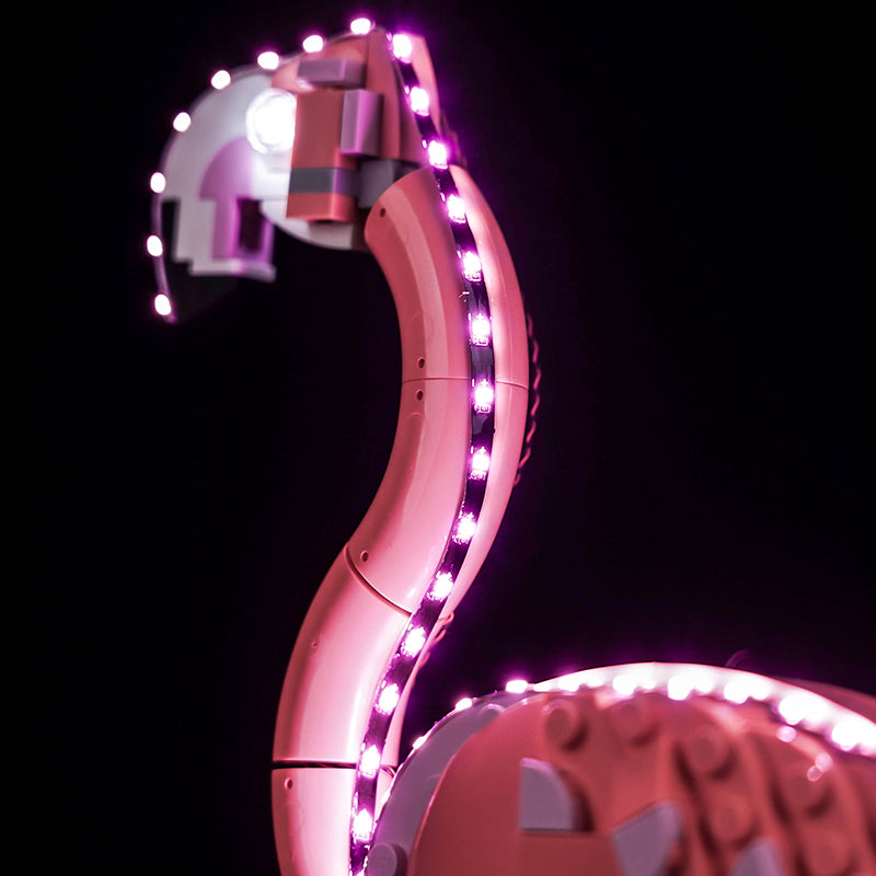 LED Light Kit for LEGO® Creator 3-in-1 31170 Wild Animals: Pink Flamingo