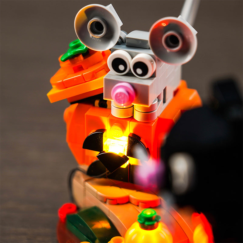 LED Light Kit for LEGO® Seasonal 40570 Halloween Cat & Mouse