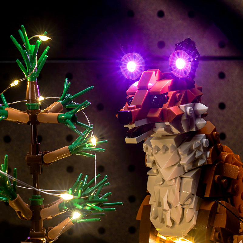 LED Light Kit for LEGO® Creator 3in1 31154 Forest Animals: Red Fox