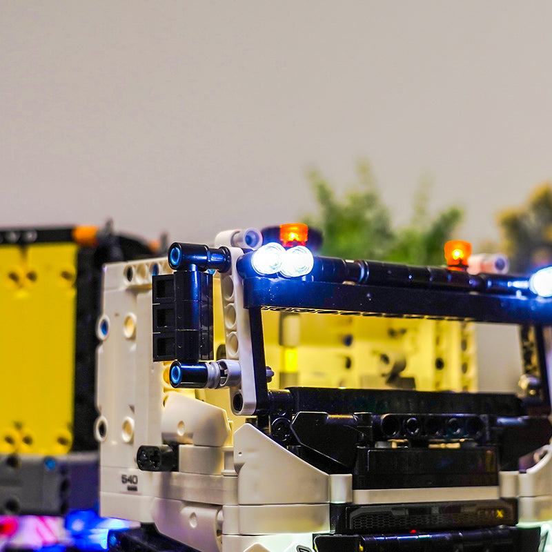 LED Light Kit for LEGO® Technic 42175 Volvo FMX Truck & EC230 Electric Excavator