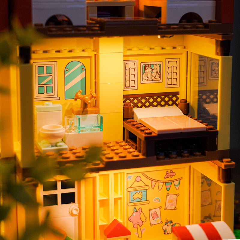 LED Light Kit for LEGO® Bluey: Bluey’s Family House 11203