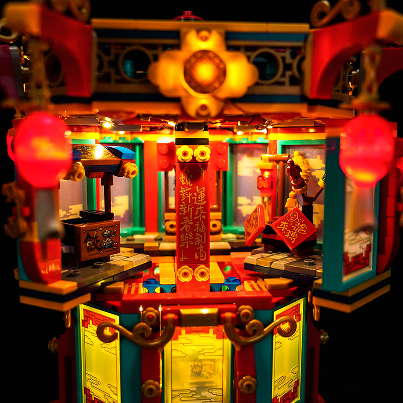 LED Light Kit for LEGO® Spring Festival 80116 Trotting Lantern
