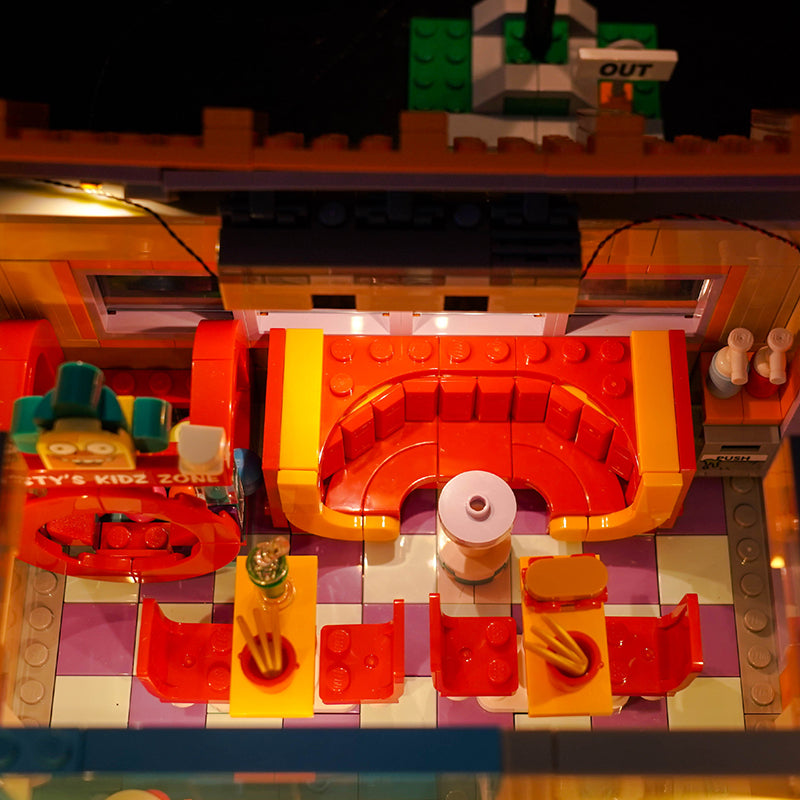 LED Light Kit for LEGO® Icons The Simpsons™: Krusty Burger 10352