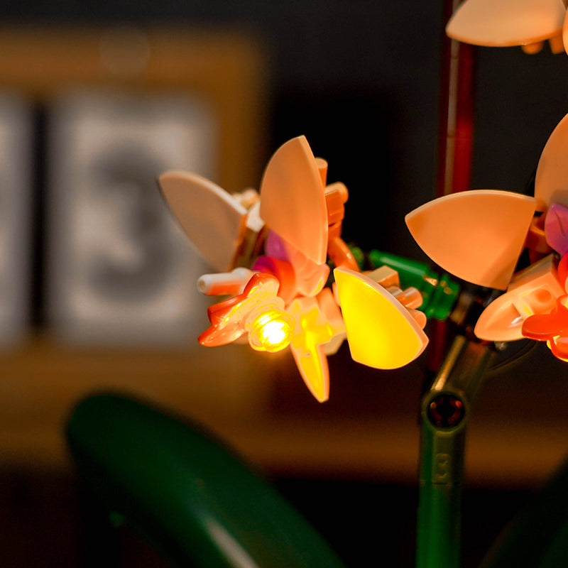 LED Light Kit for LEGO® Botanicals 10343 Mini Orchid