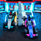 LED Light Kit for LEGO® City F1® Garage: Mercedes-AMG & Alpine 60444