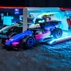 LED Light Kit for LEGO® City F1® Garage: Mercedes-AMG & Alpine 60444