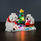 LED Light Kit for LEGO® Seasonal 40571 Wintertime Polar Bears