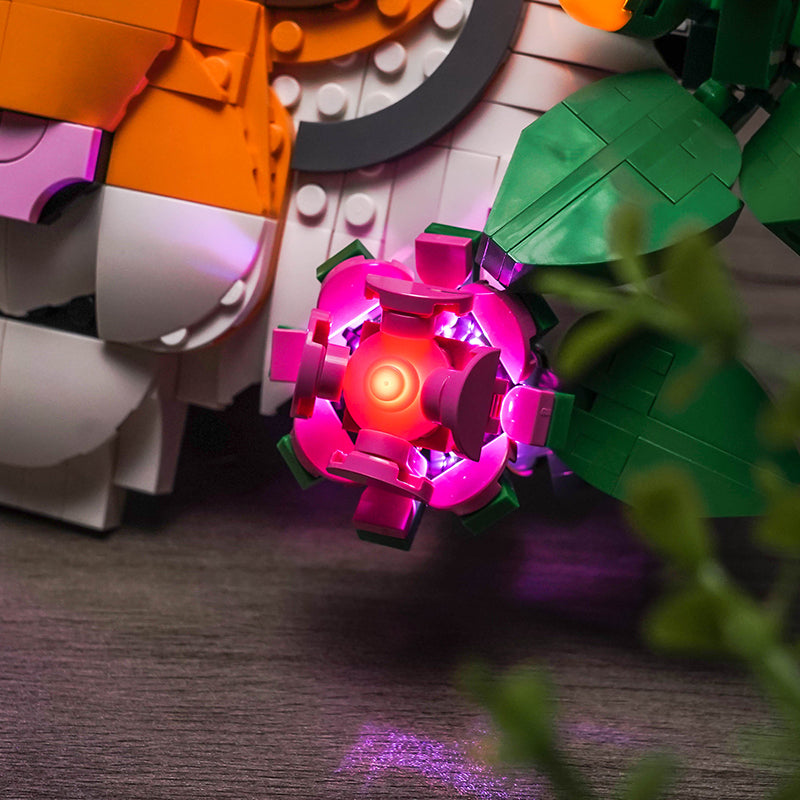 LED Light Kit for LEGO® Art The Fauna Collection – Tiger 31217