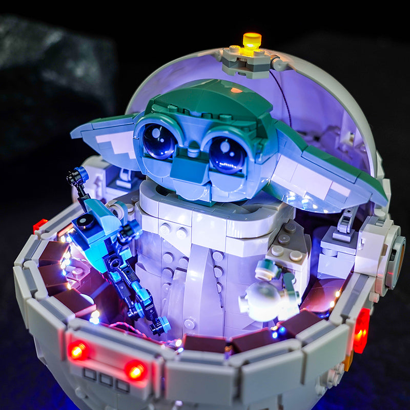 LED Light Kit for LEGO® Star Wars™ 75403 Grogu™ with Hover Pram