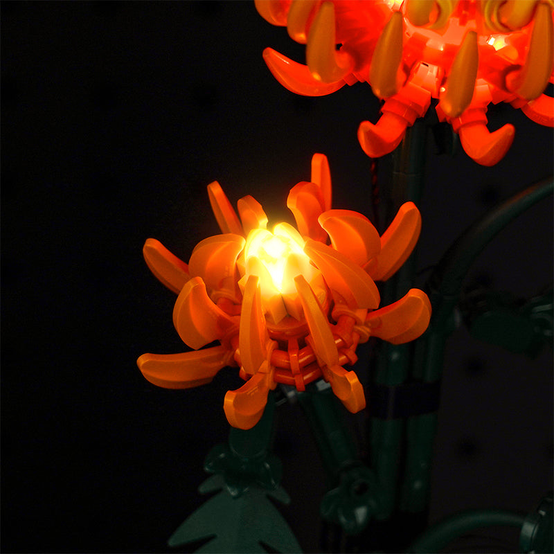 LED Light Kit for LEGO® Botanicals 10368 Chrysanthemum