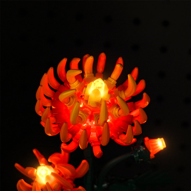 LED Light Kit for LEGO® Botanicals 10368 Chrysanthemum