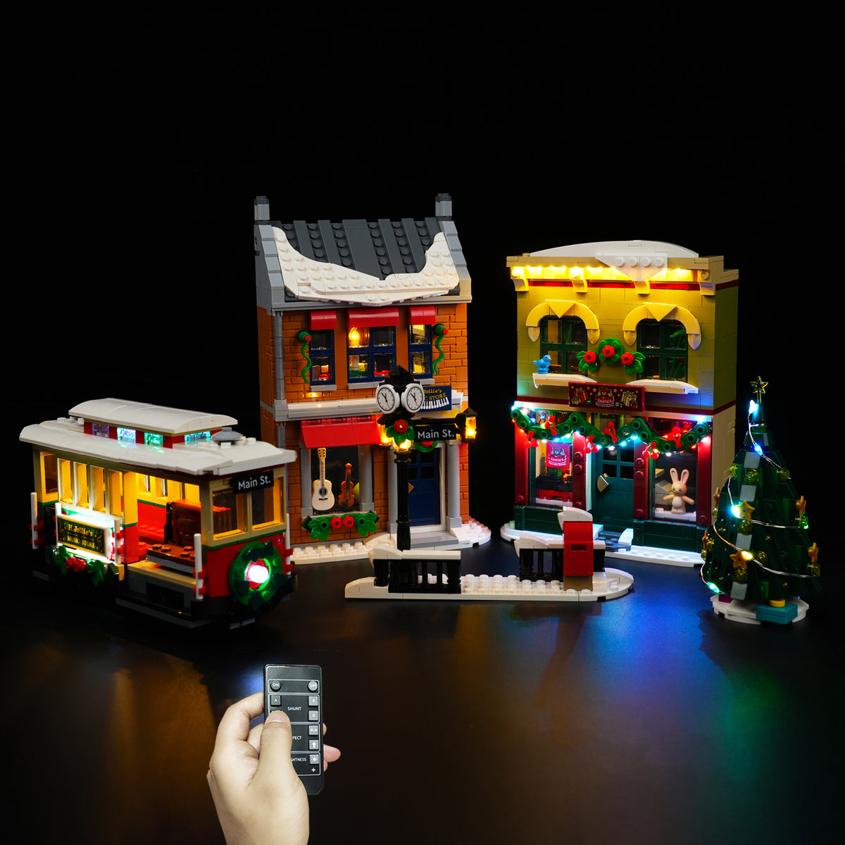 LED Light Kit for LEGO® Icons 10308 Holiday Main Street