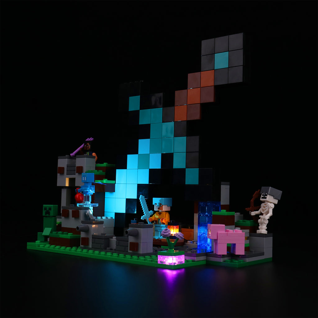 LED Light Kit for LEGO® Minecraft® 21244 The Sword Outpost
